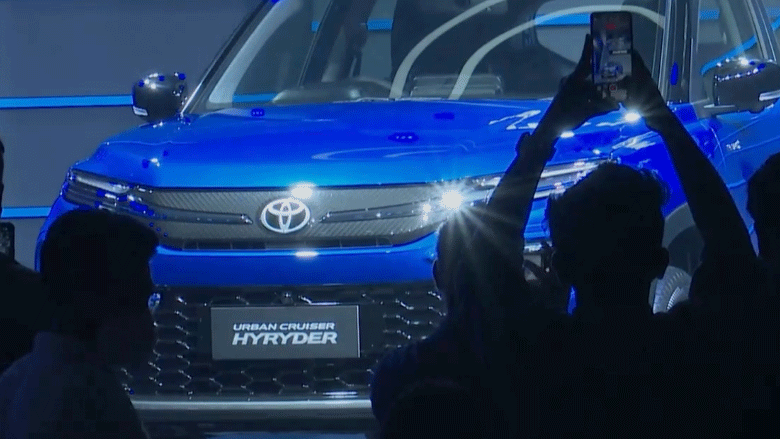 Live Webcast of Toyota Urban Cruiser Hyrider Launch, in July 2022