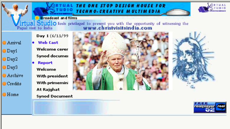 Pope John Paul II’s visit to India