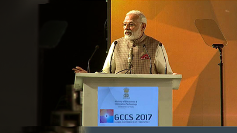 2017 PM Narendra Modi at GCCS