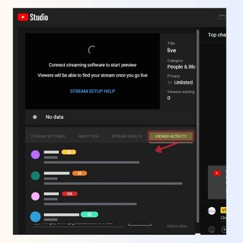 Access Super Chat - Guide on How to Enable Live Streaming - Blog - VSWORLD