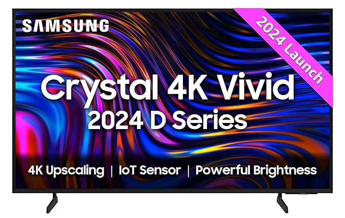 Samsung 125 cm (50 inches) D Series Crystal 4K Vivid Ultra HD Smart LED TV