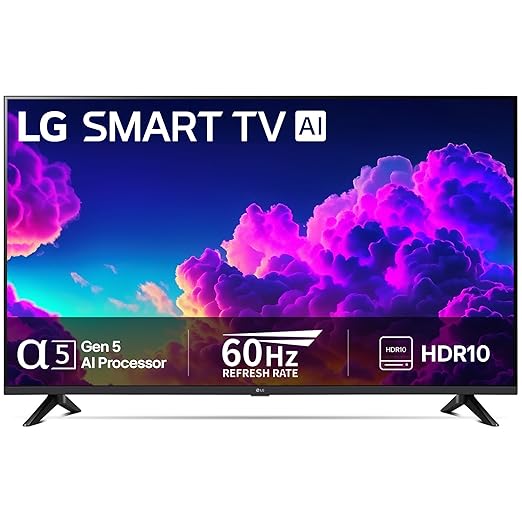 LG 80 cm 32 inches HD Ready Smart LED TV black