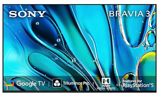 Sony BRAVIA 3 Series 215 cm (85 inches) 4K Utra HD AI Smart LED Google TV