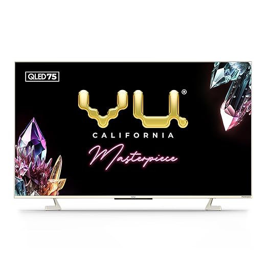 Vu 189cm (75 inches) Masterpiece Series 4K QLED TV