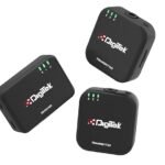 Digitek (DWM 101 Mini Wireless Microphone System, 2.4G Mic for iOS & Android Phones, DSLR, PC,Laptop, 80m Range, TF Card Support, 4-5hr Battery, Real-Time Monitoring, for Vlogs & Live Streaming